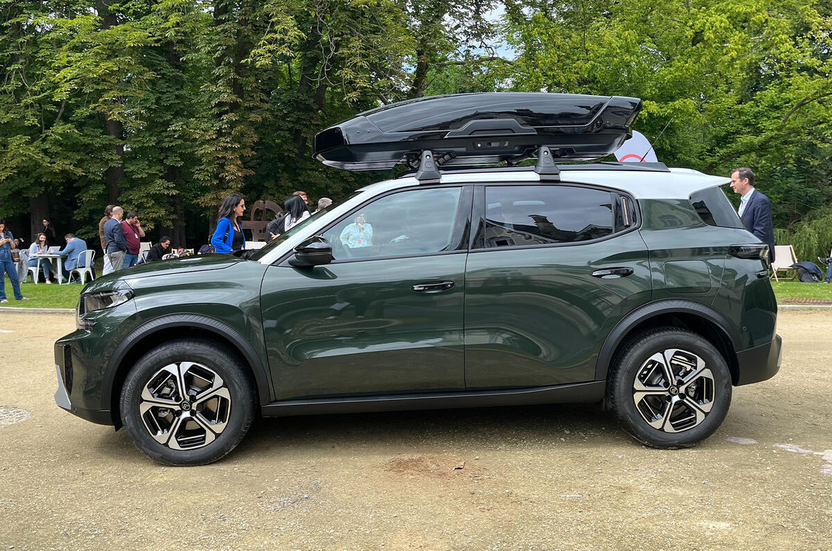 Citroen C3 Aircross side Citroen C3 Aircross side