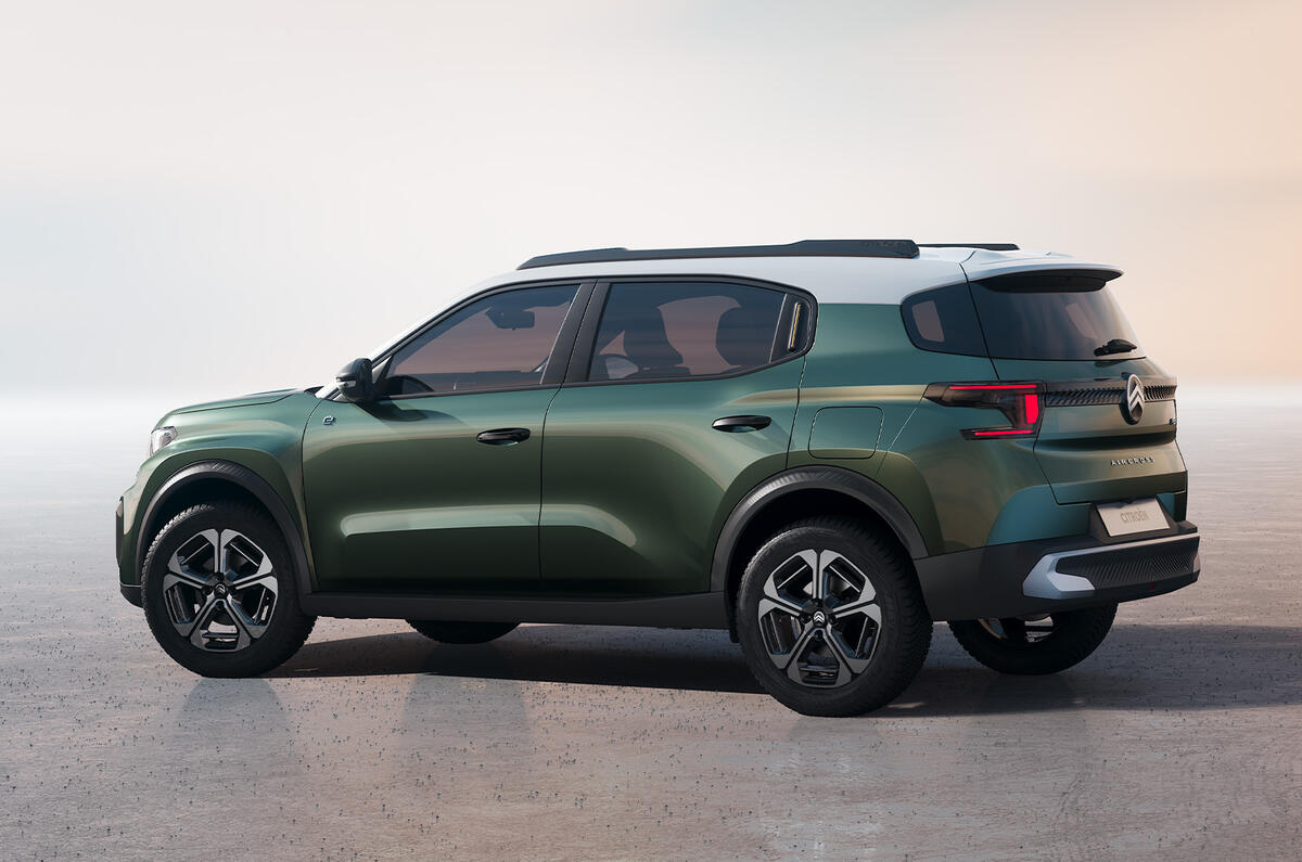 Citroen C3 Aircross side angle Citroen C3 Aircross side angle