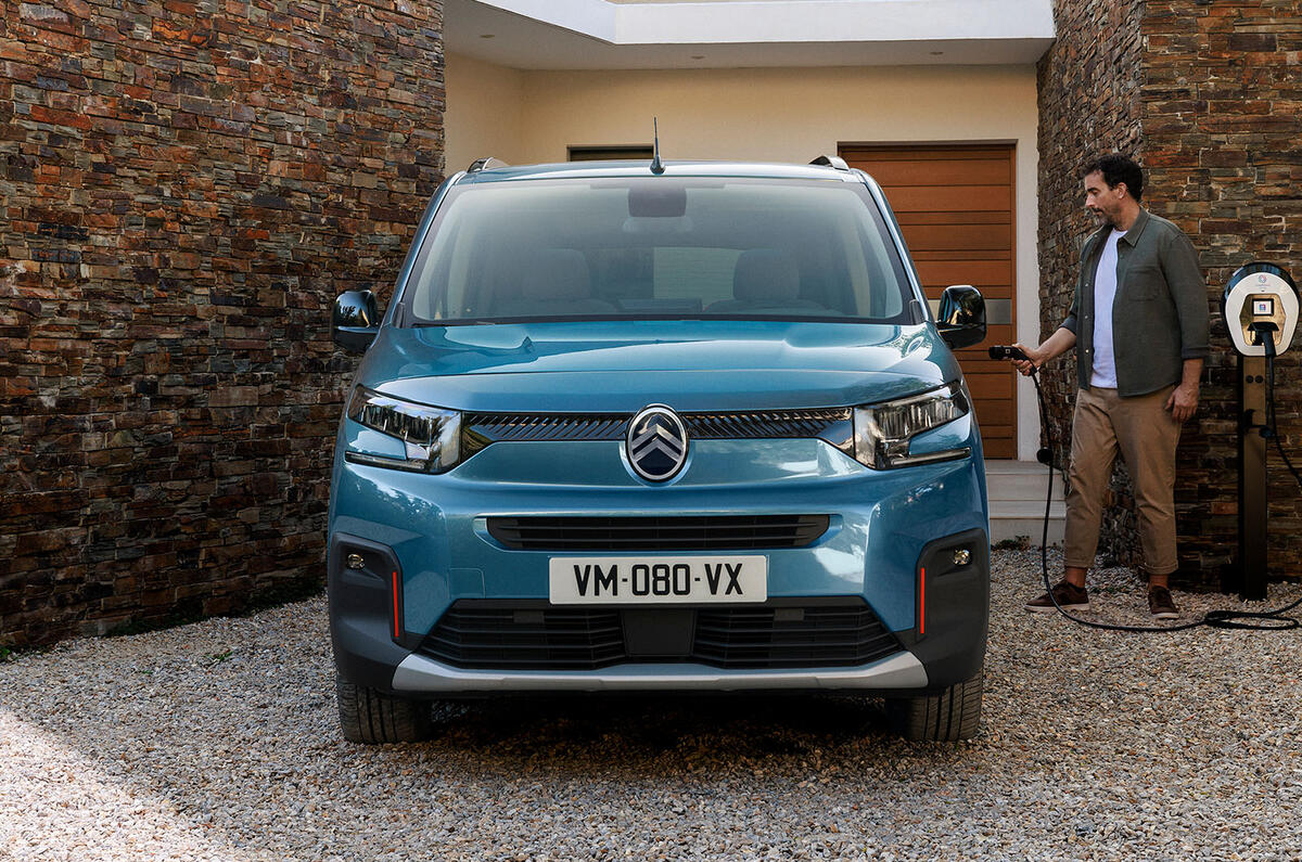 Citroen E Berlingo front