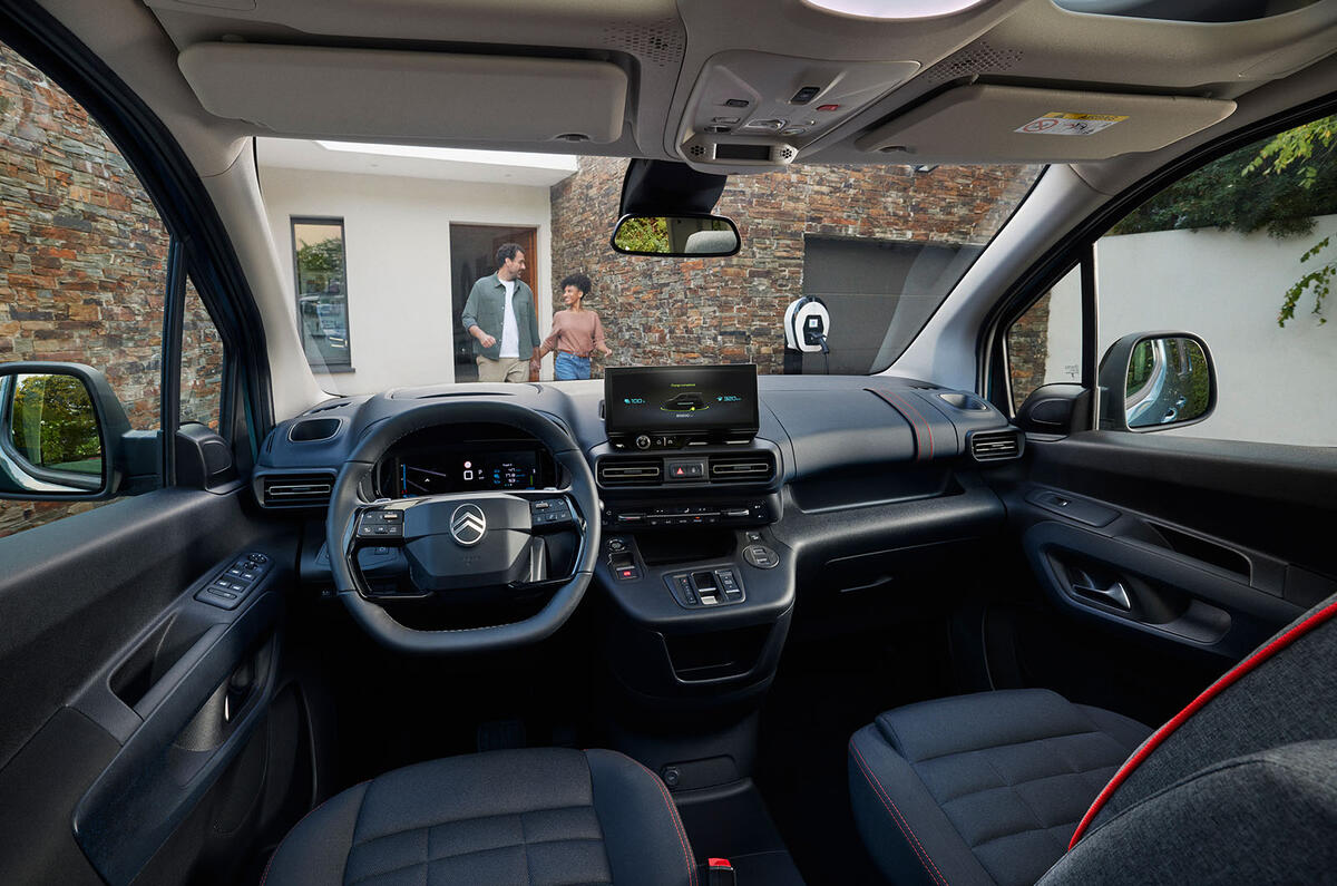 Citroen E Berlingo interior