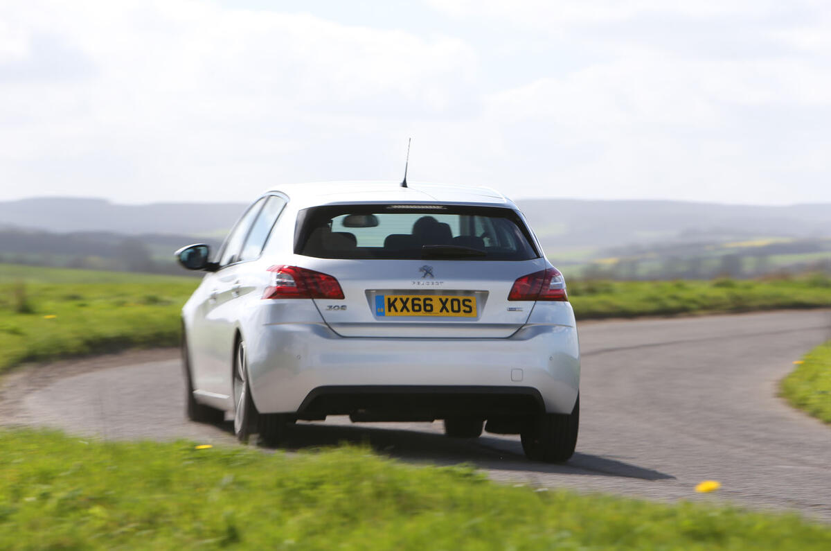 Honda Civic vs Peugeot 308 vs Volkswagen Golf: group test