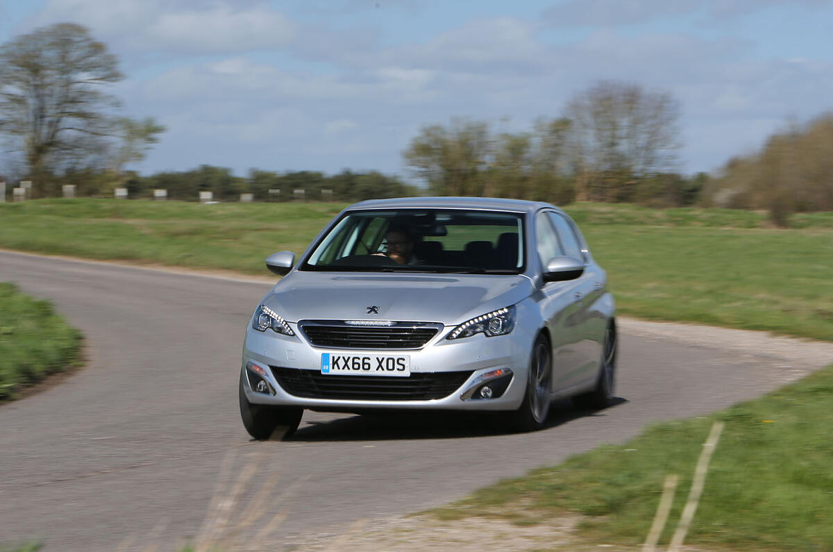 Honda Civic vs Peugeot 308 vs Volkswagen Golf: group test