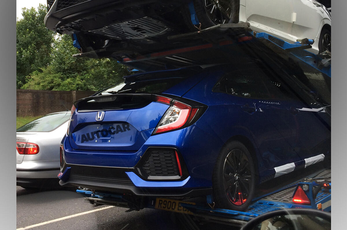 Honda Civic spotted by Autocar reader