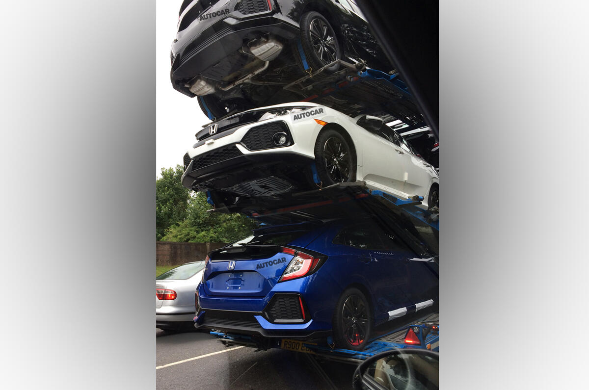 Honda Civic spotted by Autocar reader
