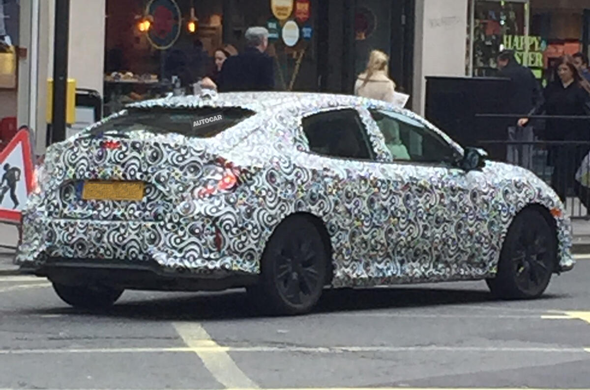 Honda Civic spotted by Autocar reader