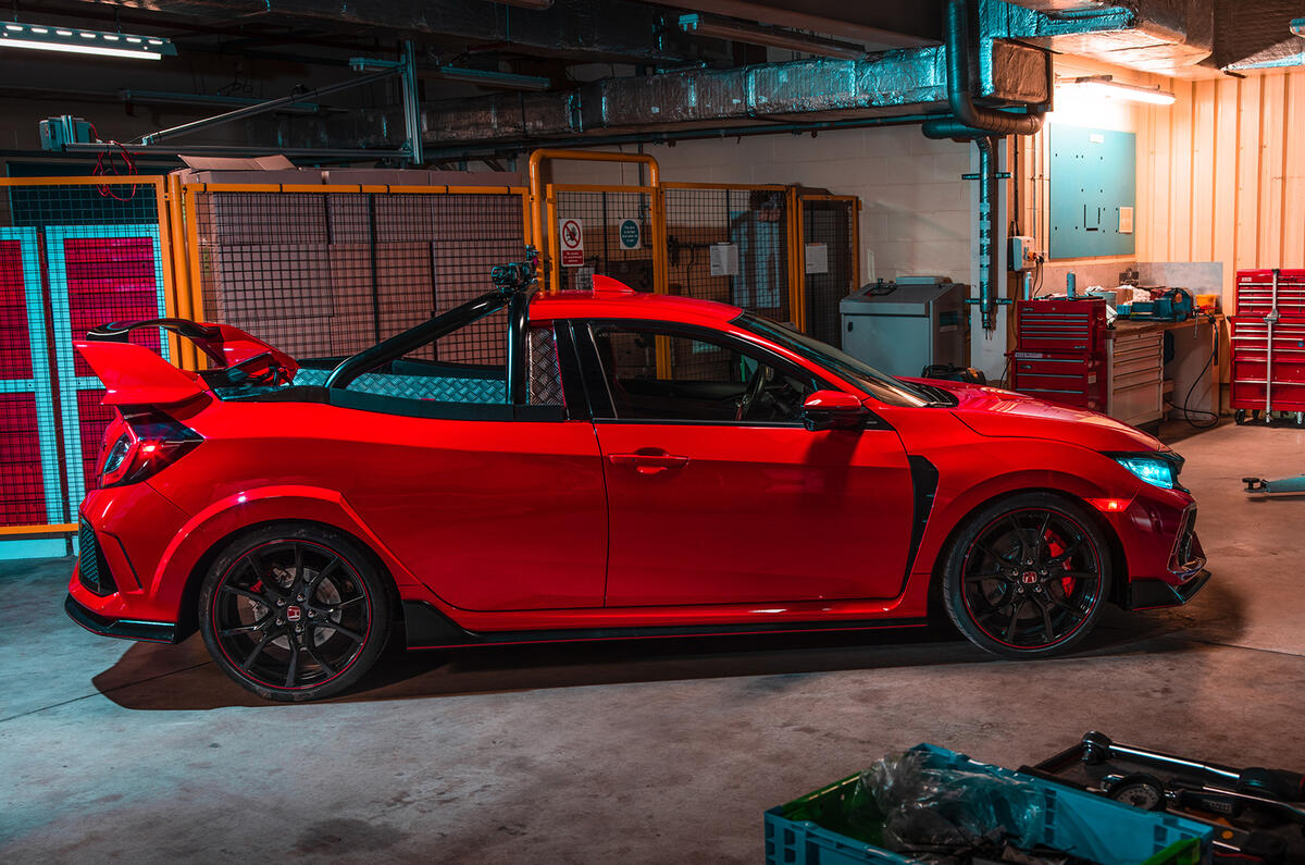 Honda Civic Type R Pickup Truck concept revealed