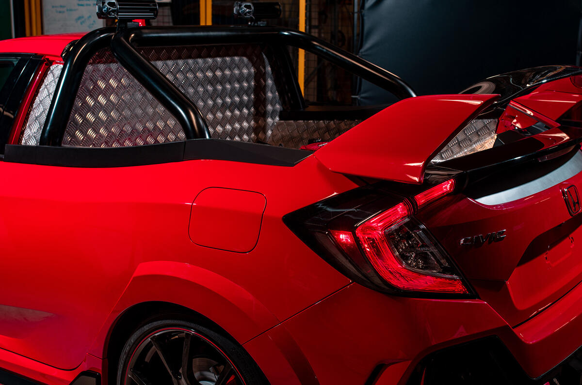 Honda Civic Type R Pickup Truck concept revealed