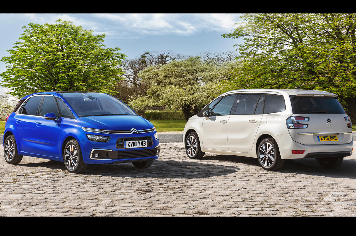 Citroën C4 Spacetourer MPVs priced from £21,125