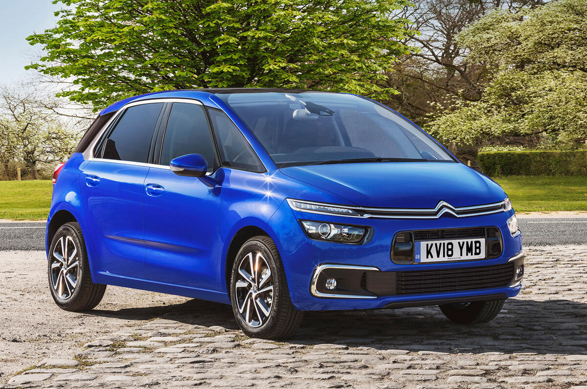 Citroën C4 Spacetourer MPVs priced from £21,125