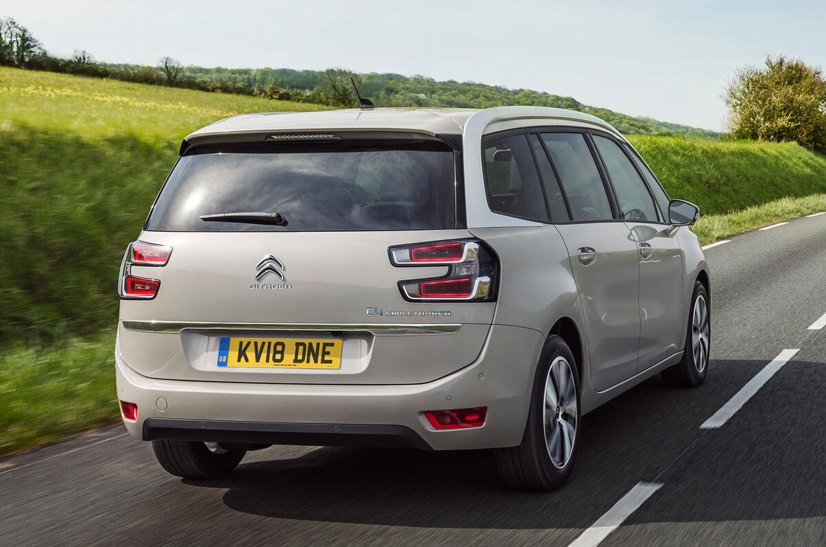 Citroën C4 Spacetourer MPVs priced from £21,125