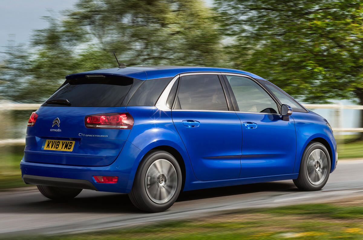 Citroën C4 Spacetourer MPVs priced from £21,125