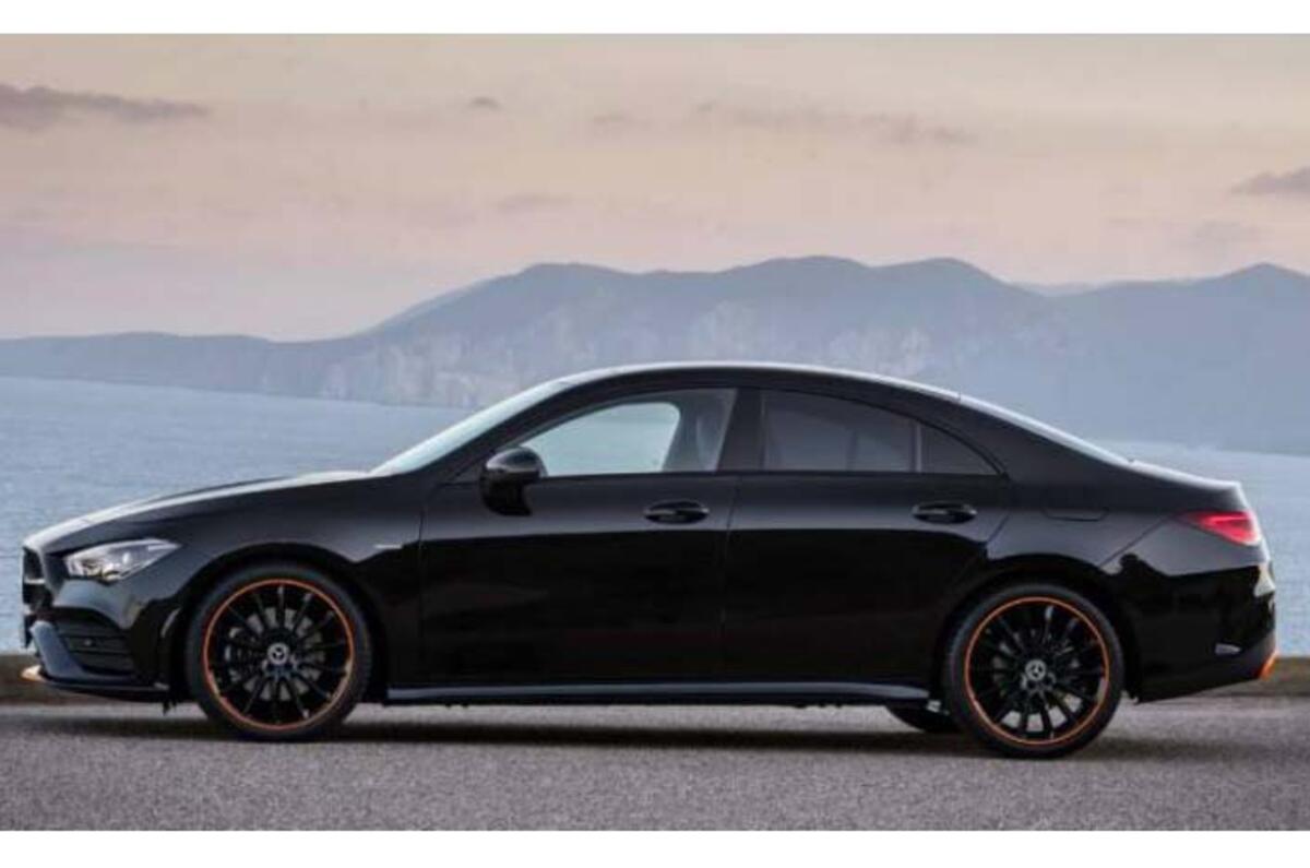Mercedes CLA leaked image by Redline side profile