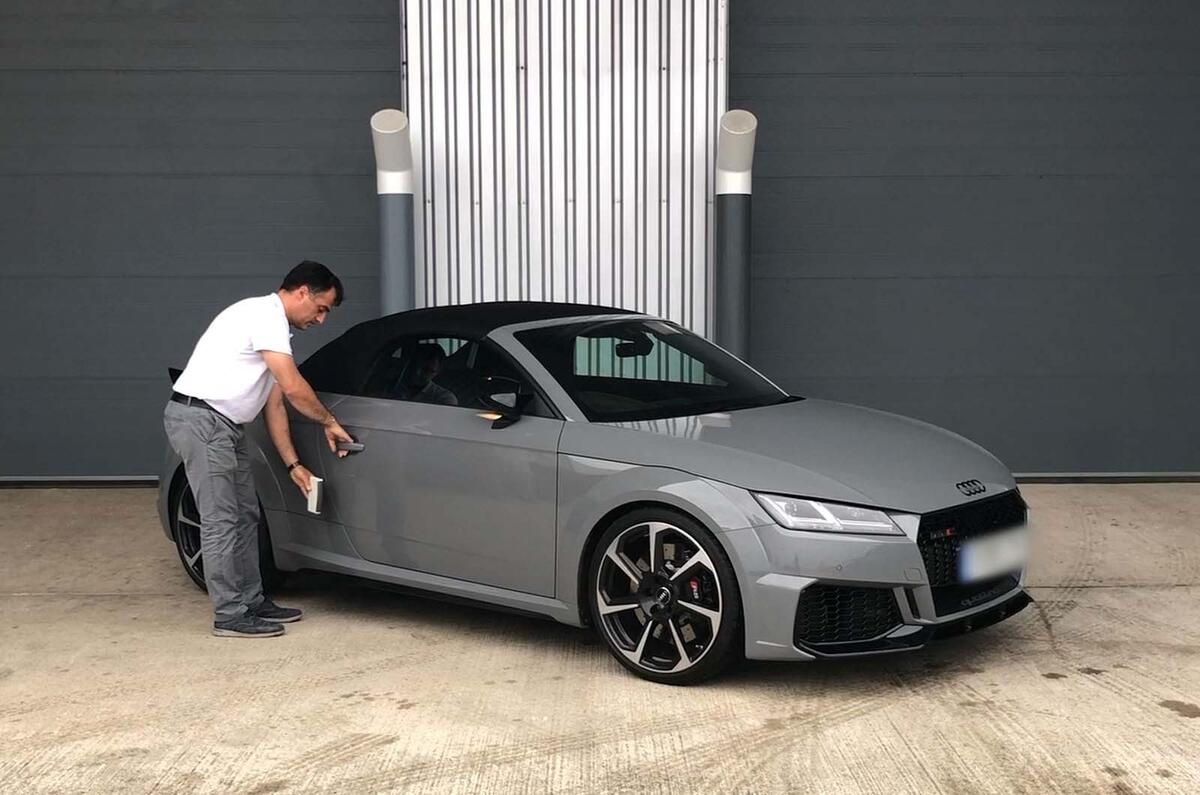 Audi TT RS theft analysis
