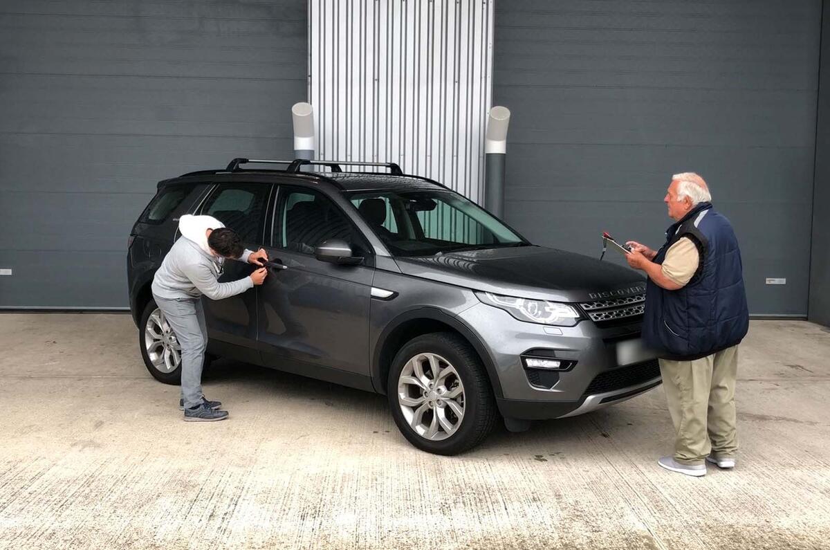 Land Rover Discovery Sport theft analysis