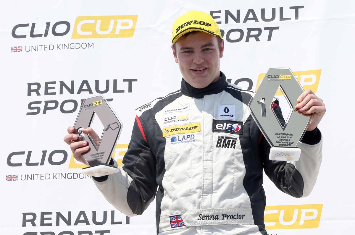 Senna Proctor Renault Clio