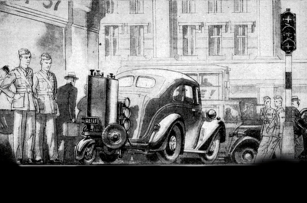 Coal powered car