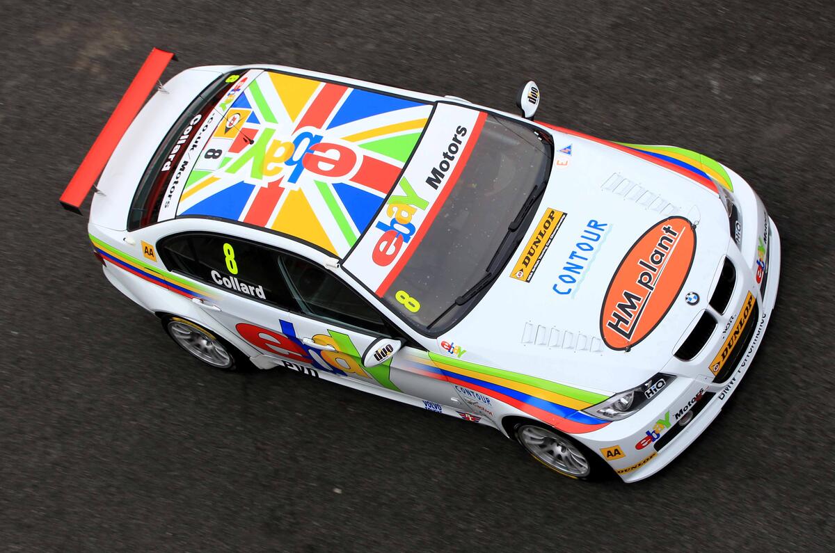 Rob Collard won three races in 2012, in what was the final season for the BMW 320si