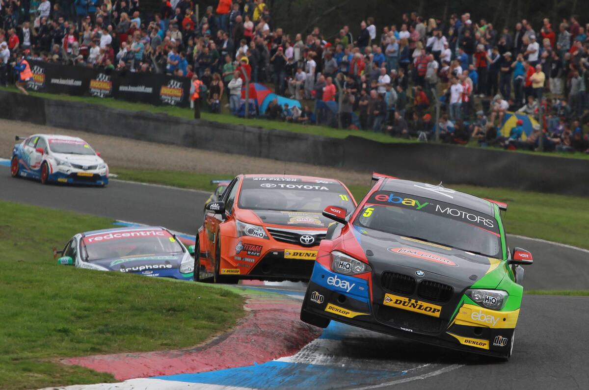 Rob Collard also won races in the 2013 season driving an eBay Motors-backed BMW 125i M Sport