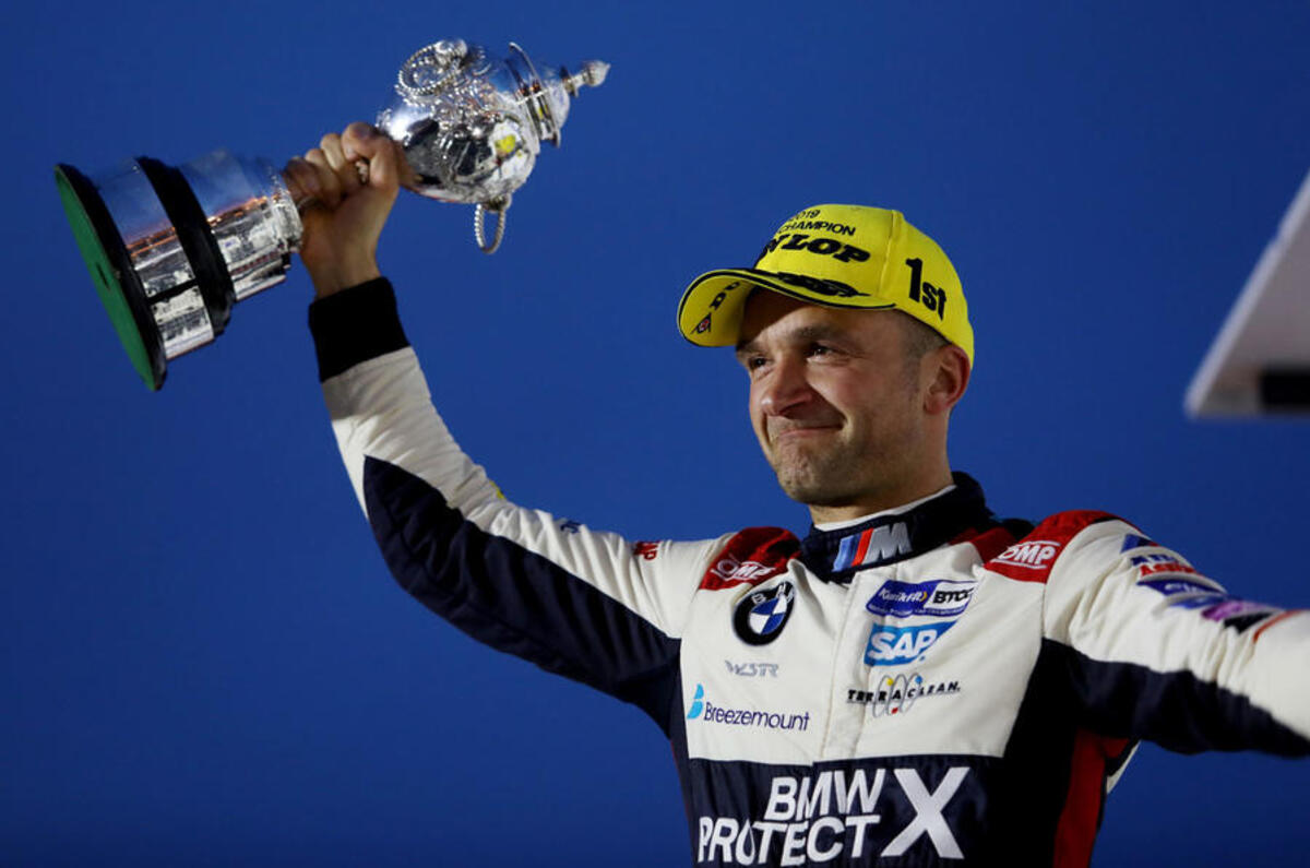Colin Turkington trophy