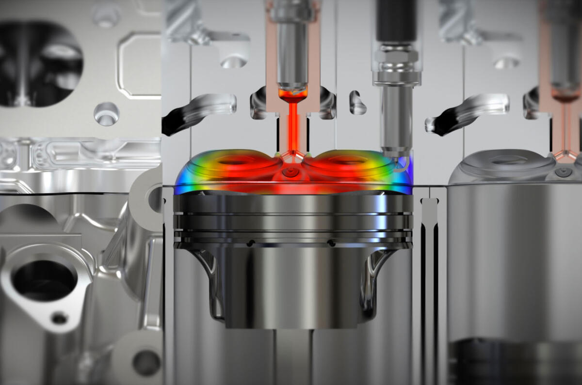 Maserati combustion diagram