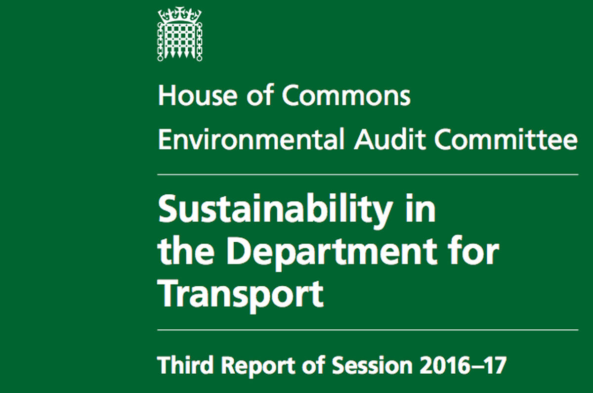 Cover of an EAC House of Commons report