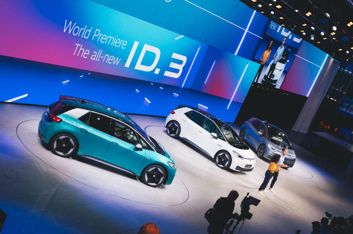 Volkswagen ID 3 at Frankfurt motor show 2019