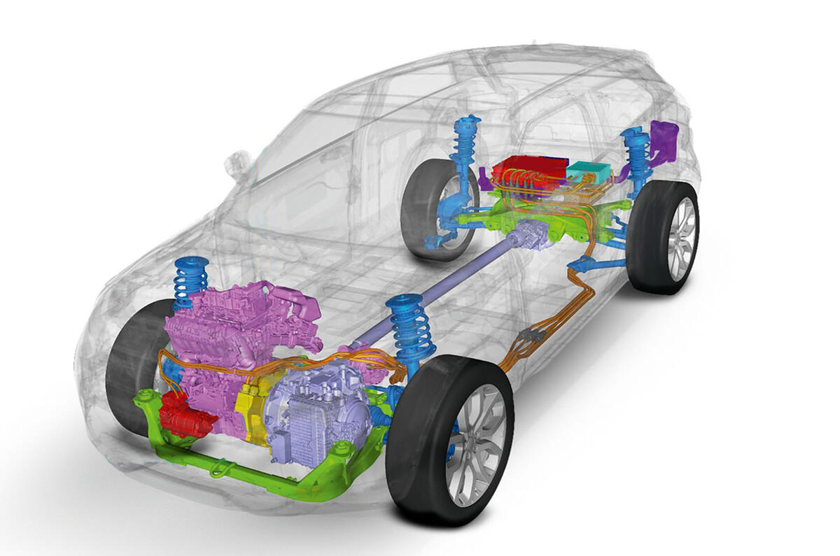 Mild hybrid set-up for Evoque and Discovery Sport 