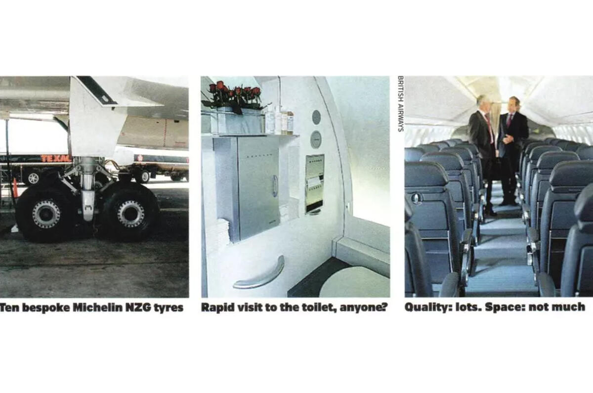 Concorde interior passengers Concorde interior passengers