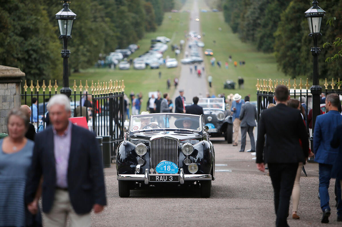 Passengers dress as elegantly as their cars