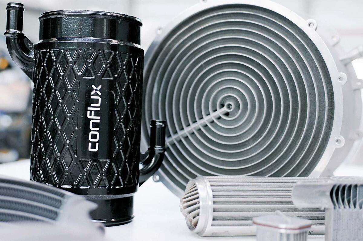 Conflux water charge air cooler 