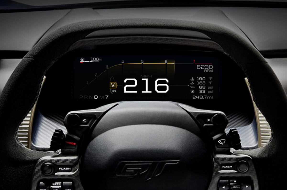 Ford GT confirmed with 647bhp and 216mph top speed