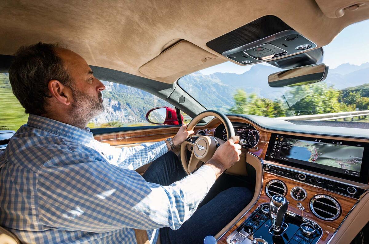 2018 Bentley Continental GT road trip