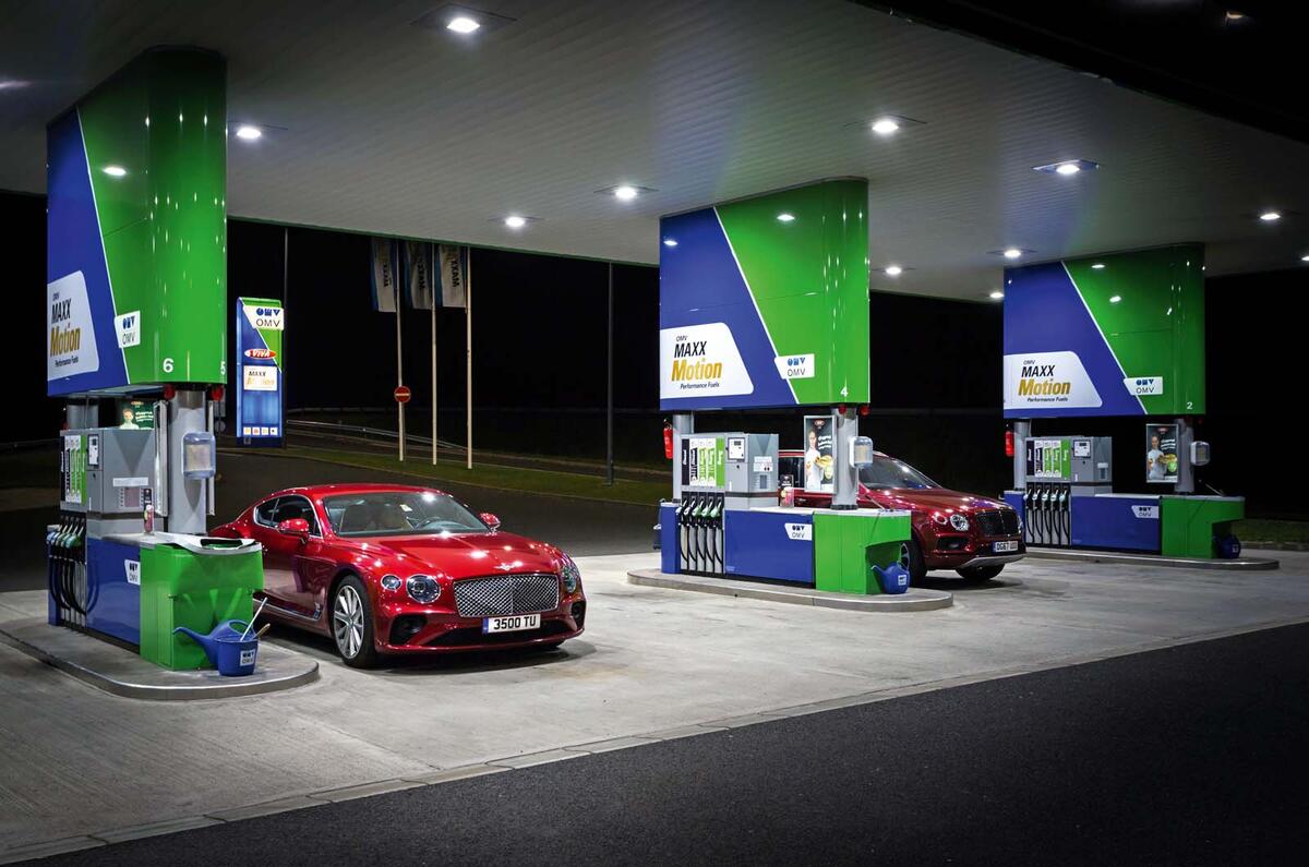 2018 Bentley Continental GT road trip