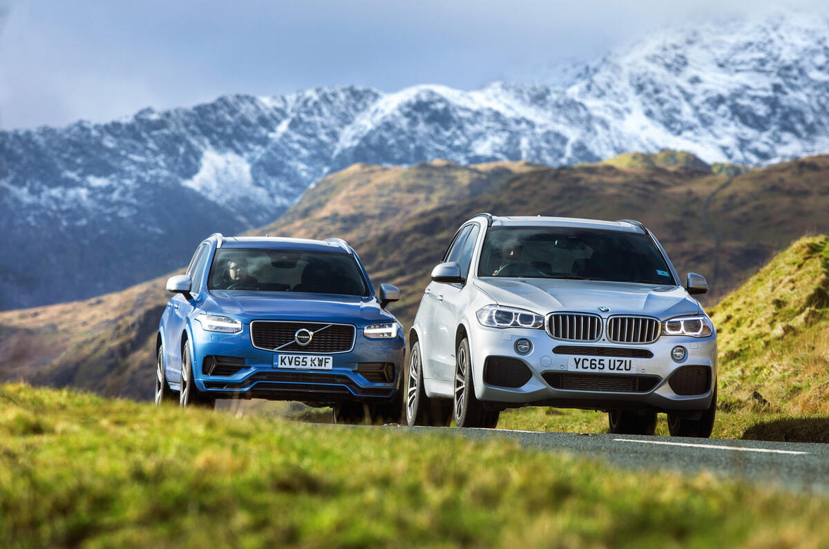Volvo XC90 BMW X5
