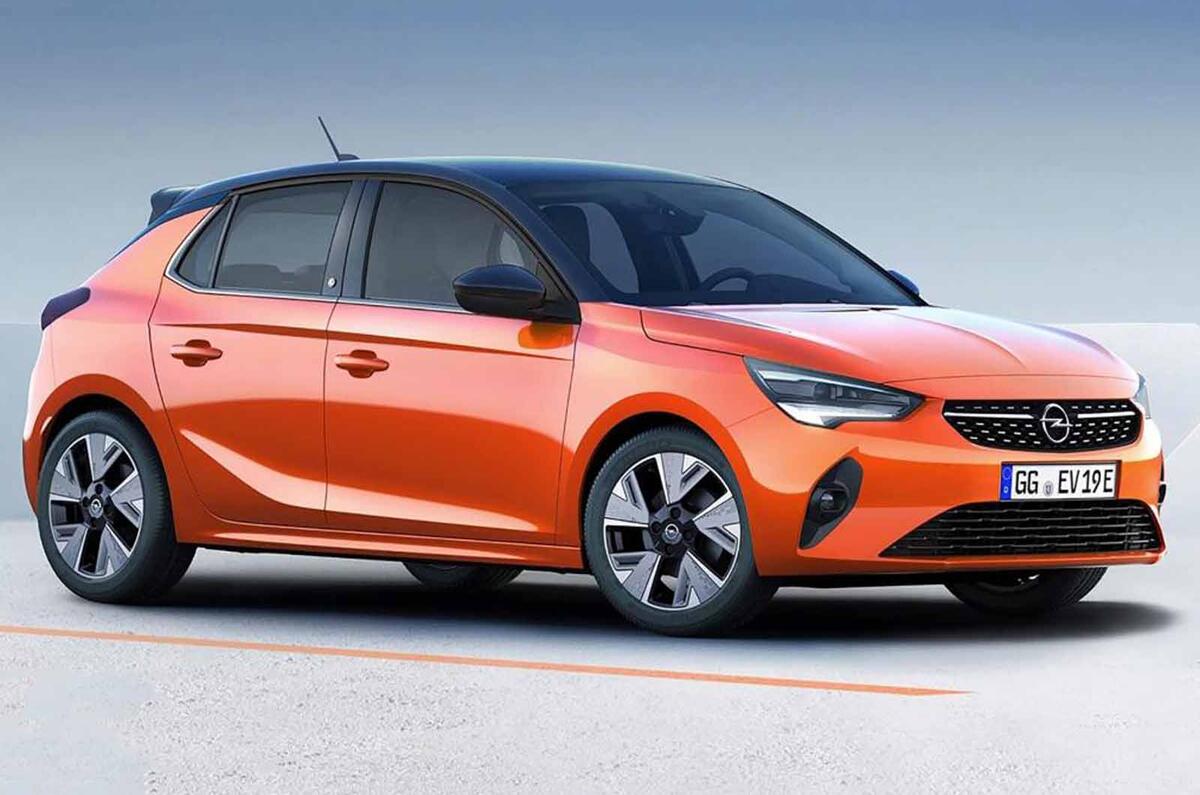 Vauxhall eCorsa side leaked photo