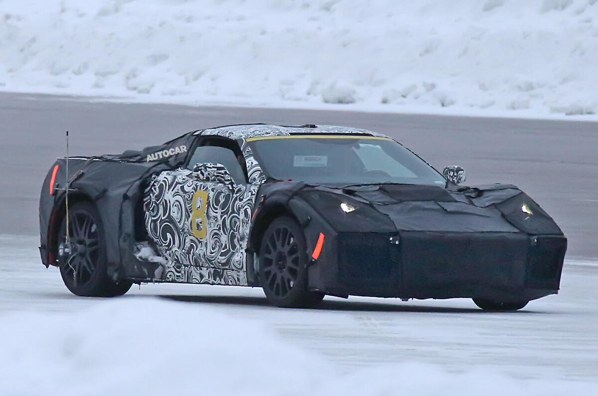 2019 Chevrolet Corvette C8 - mid-engined supercar spotted ... 2019 Chevrolet Corvette C8 - mid-engined supercar spotted ...