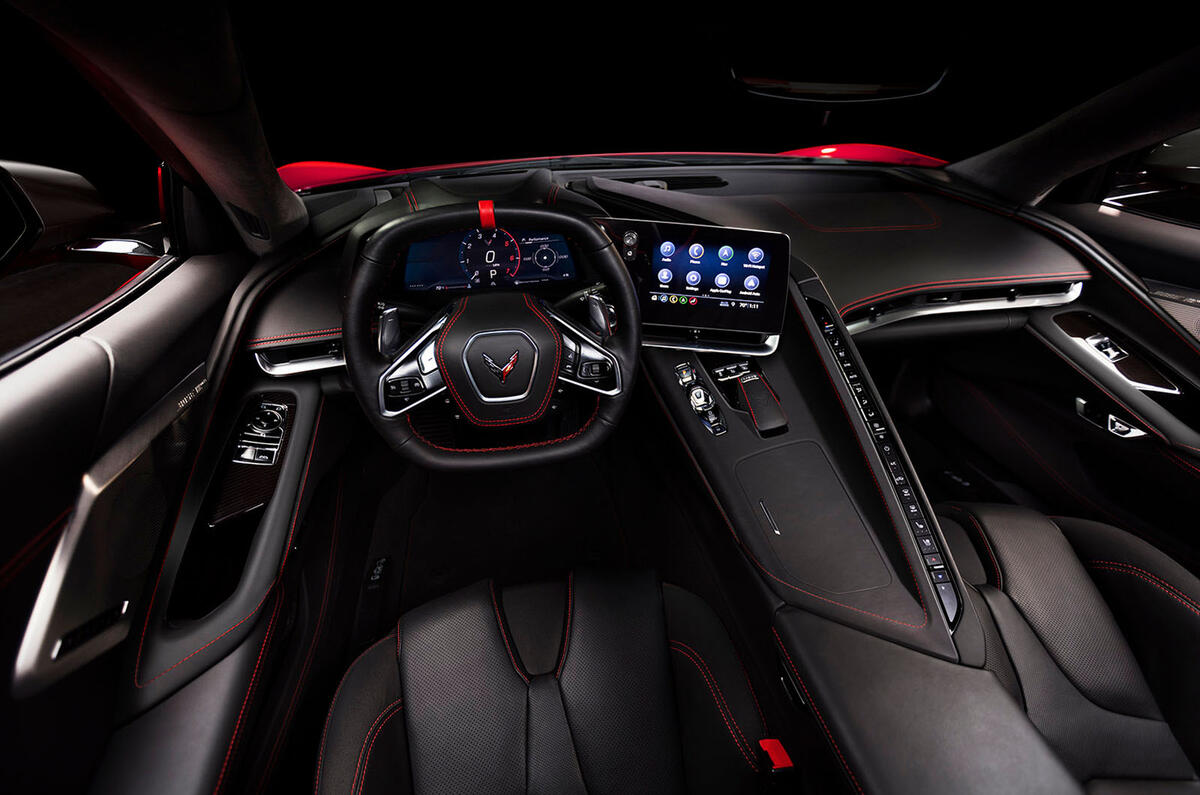 Corvette Stingray C8 official reveal - interior