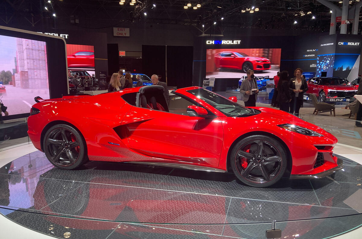Corvette e ray New York side