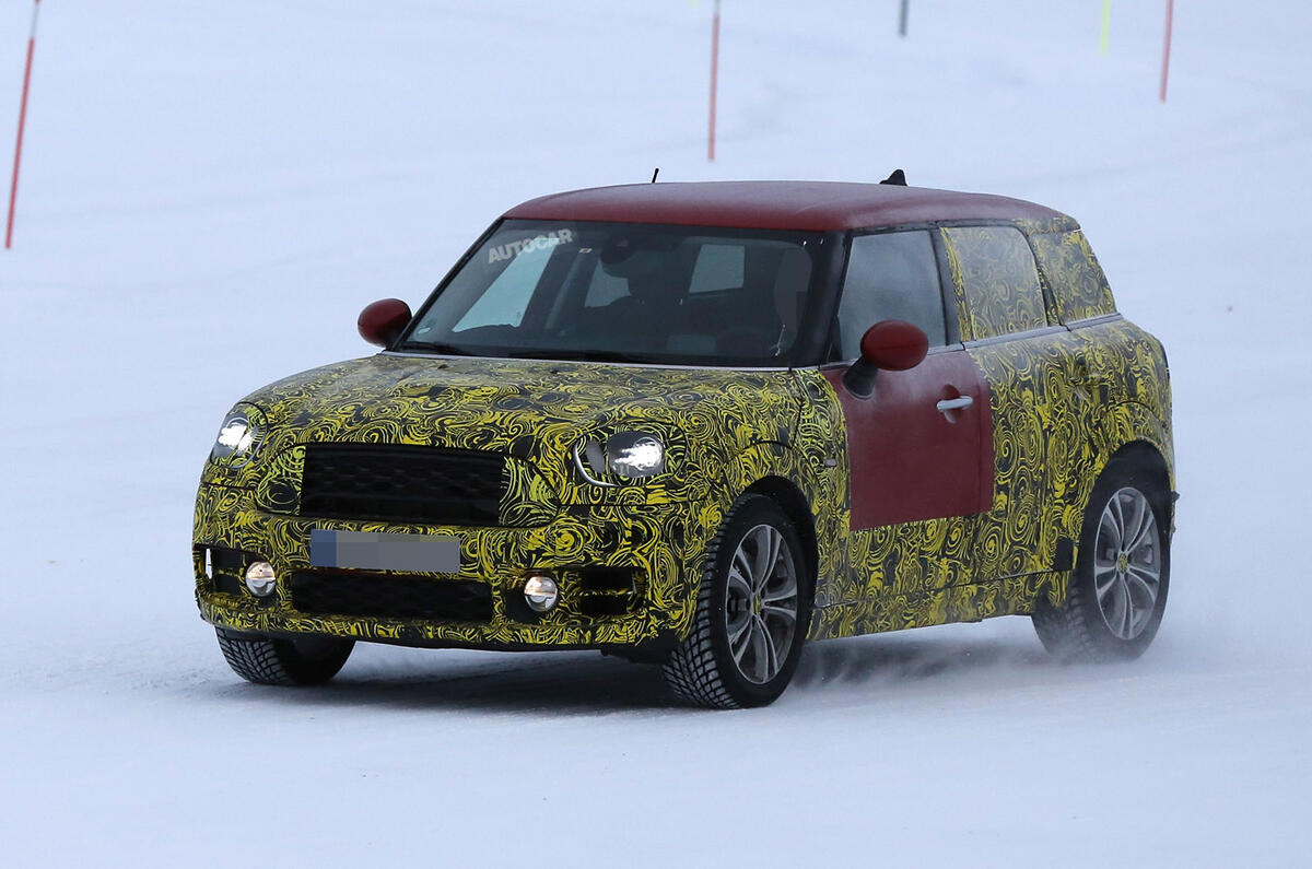 Mini Countryman spied
