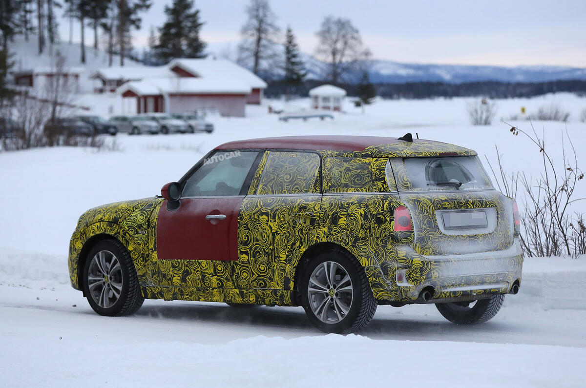 Mini Countryman spied