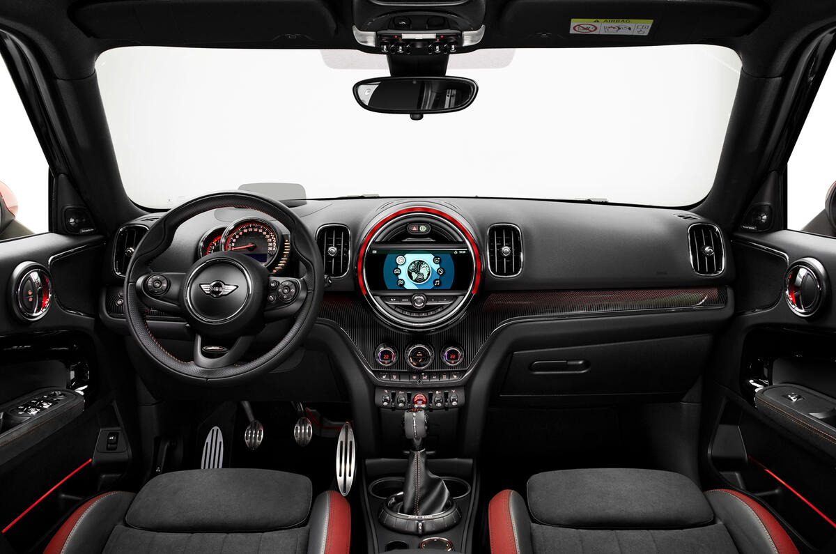 2017 Mini Countryman JCW interior