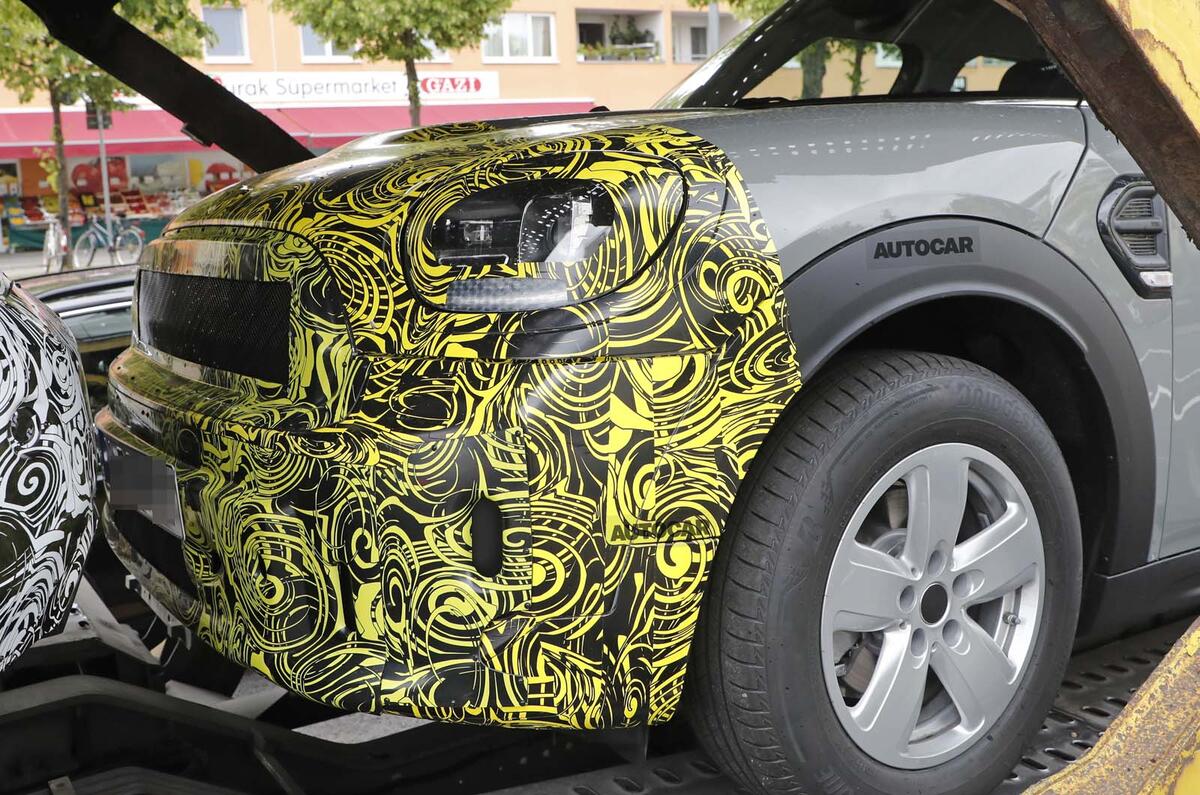 2020 Mini Countryman prototype - front