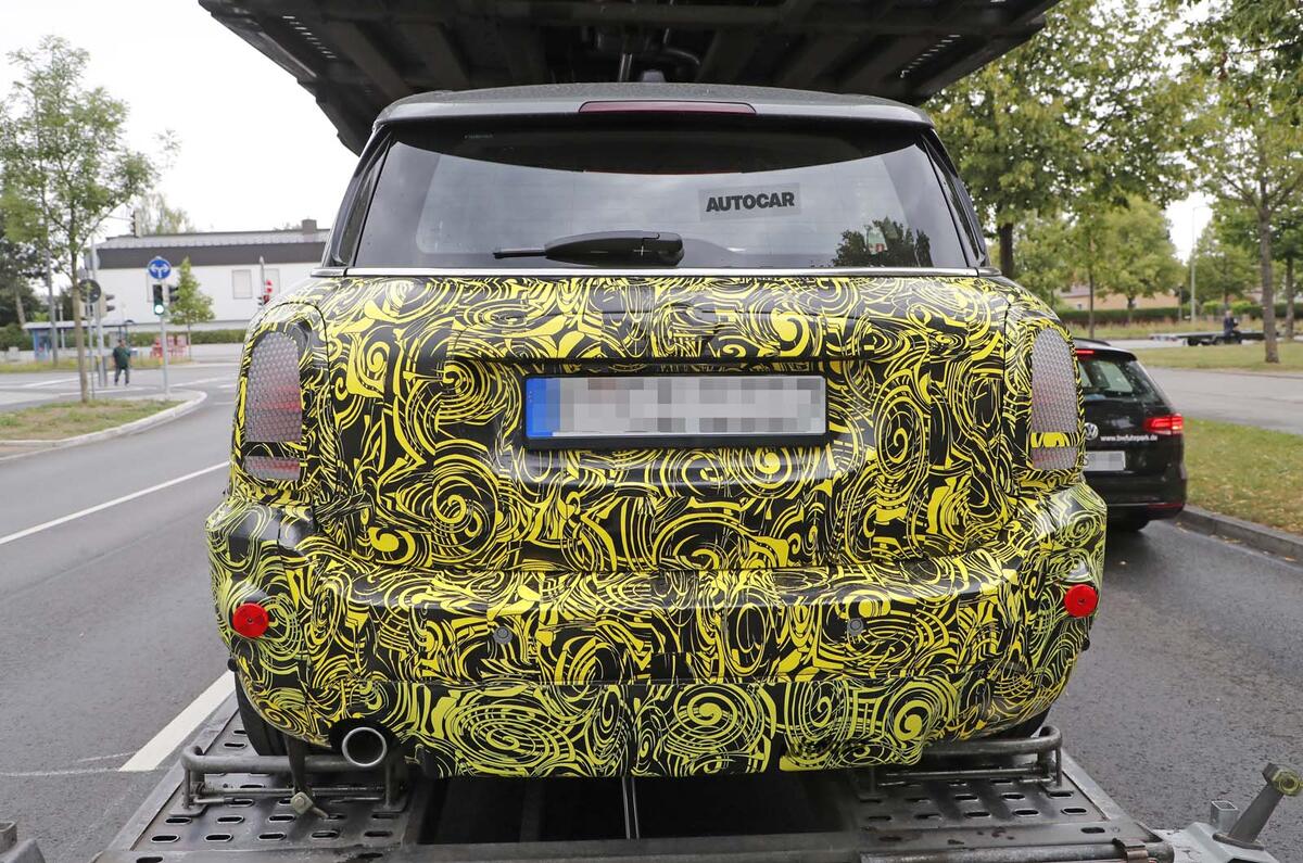 2020 Mini Countryman prototype - rear