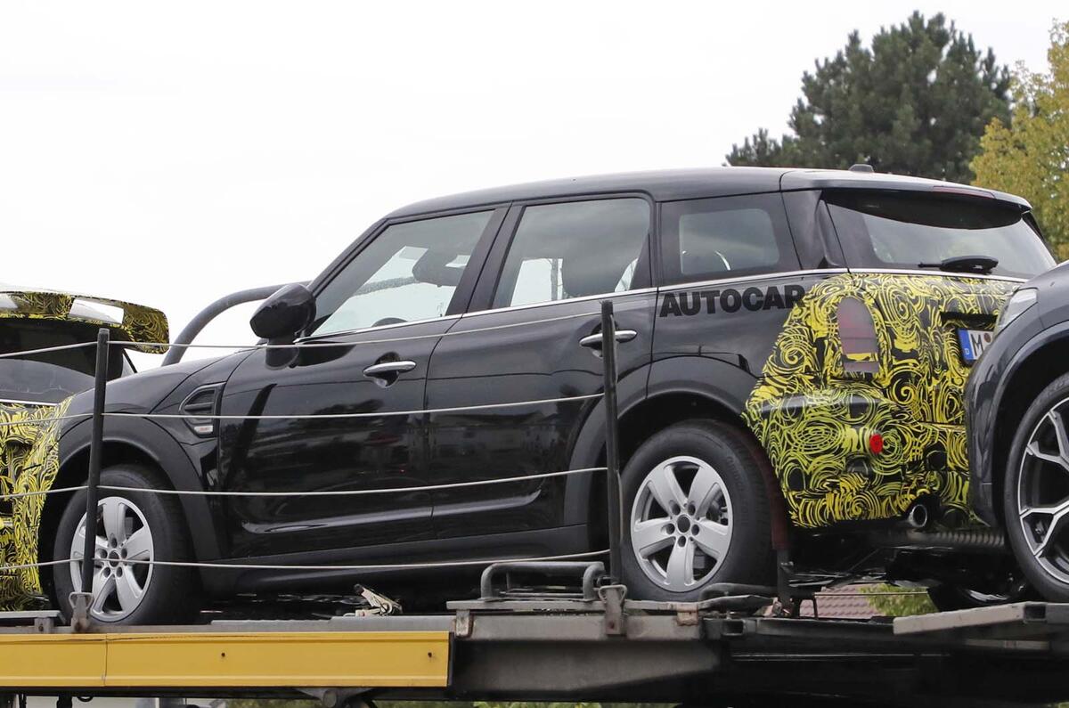 2020 Mini Countryman prototype - rear