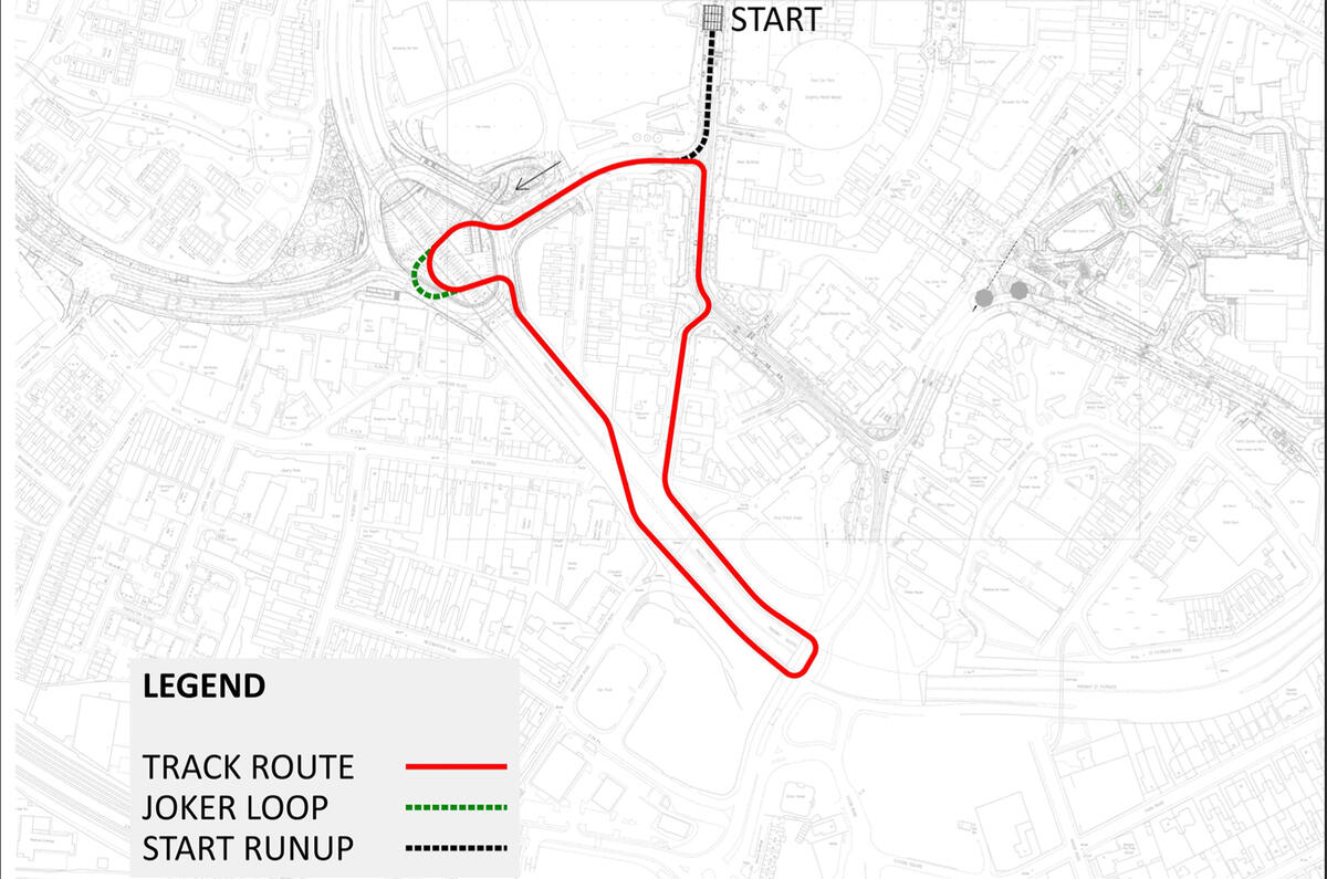 Coventry MotorFest map