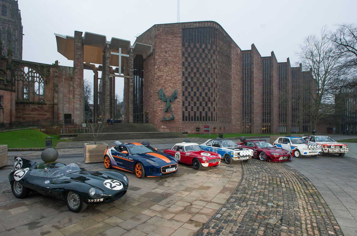Coventry Cathedral cars