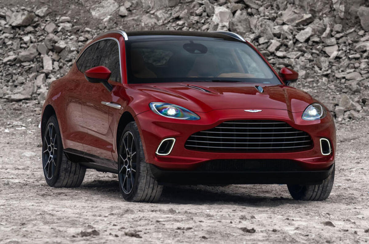 2020 Aston Martin DBX - static front