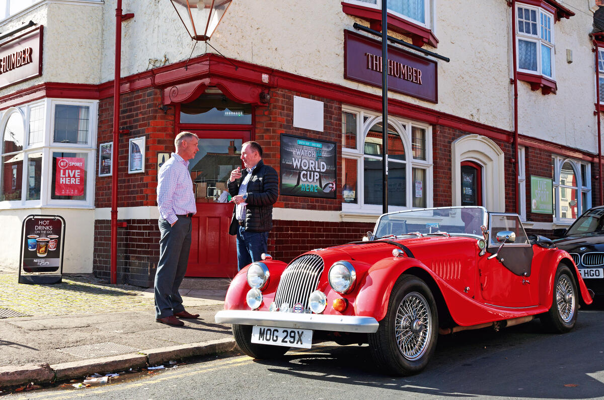 Morgan 4x4 side Morgan 4x4 side