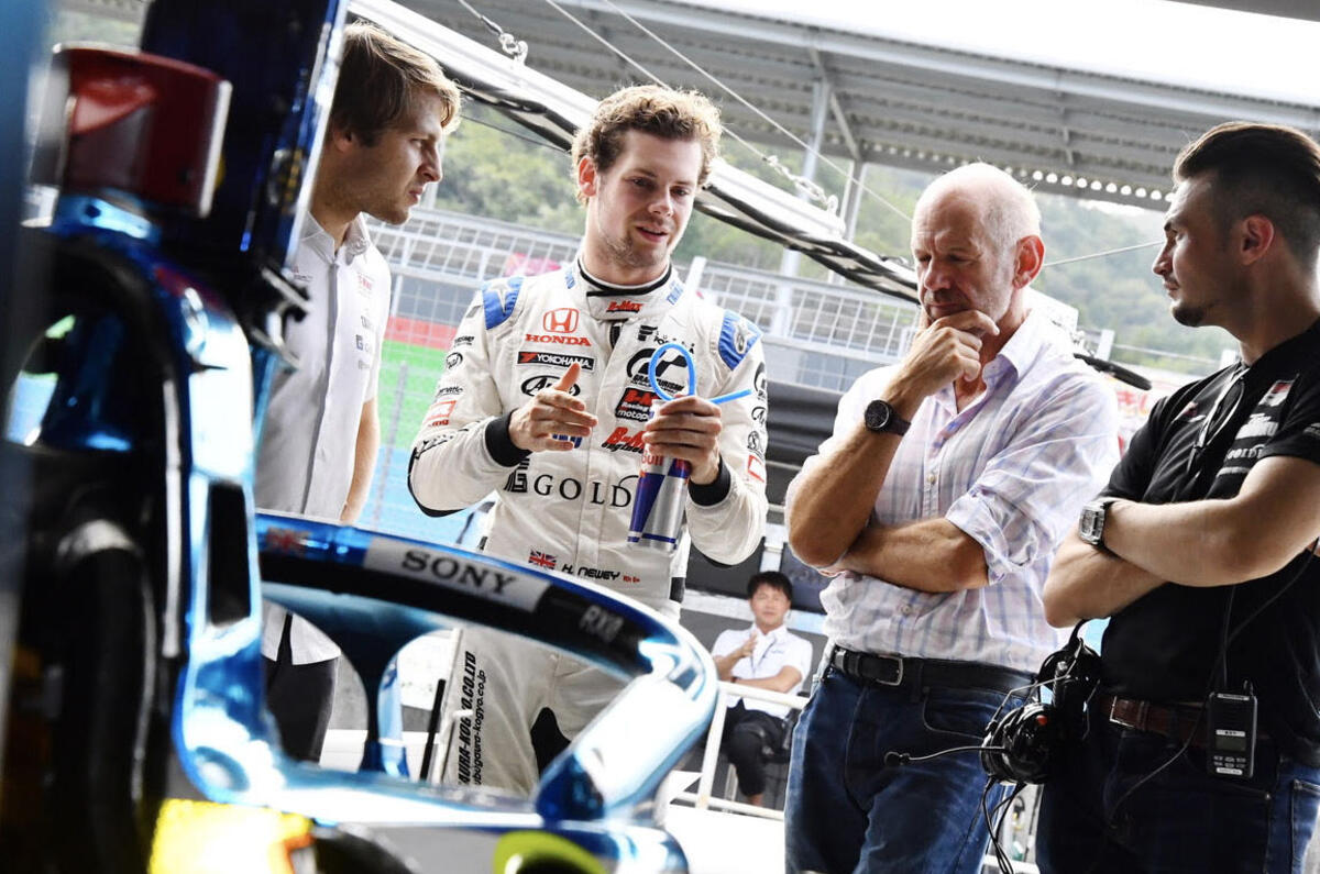 Newey and team Newey and team