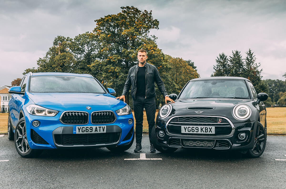 Wright between BMW and Land Rover